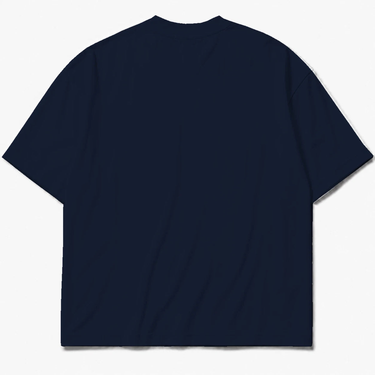 Rebranded Studios T-shirt — back view without sneakers