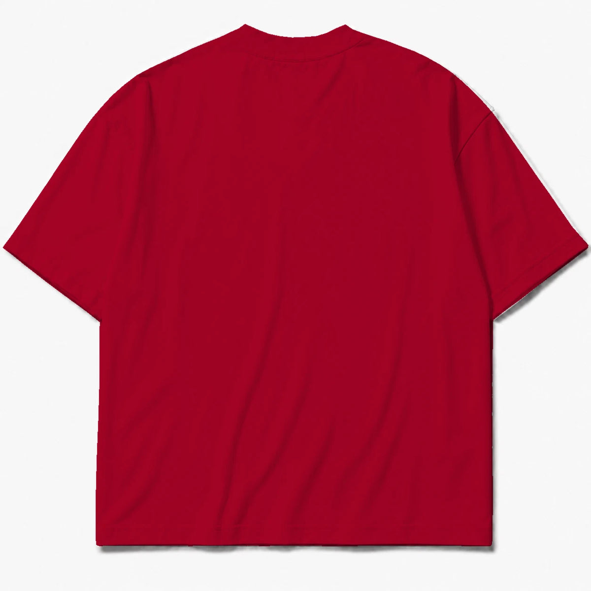 Rebranded Studios T-shirt — back view without sneakers