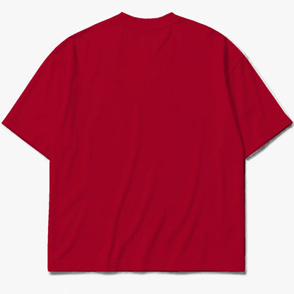 Rebranded Studios T-shirt — back view without sneakers