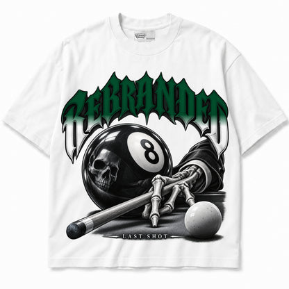 Rebranded Studios Last Shot Air Jordan 12 Bucks Graphic T-Shirt — garment front
