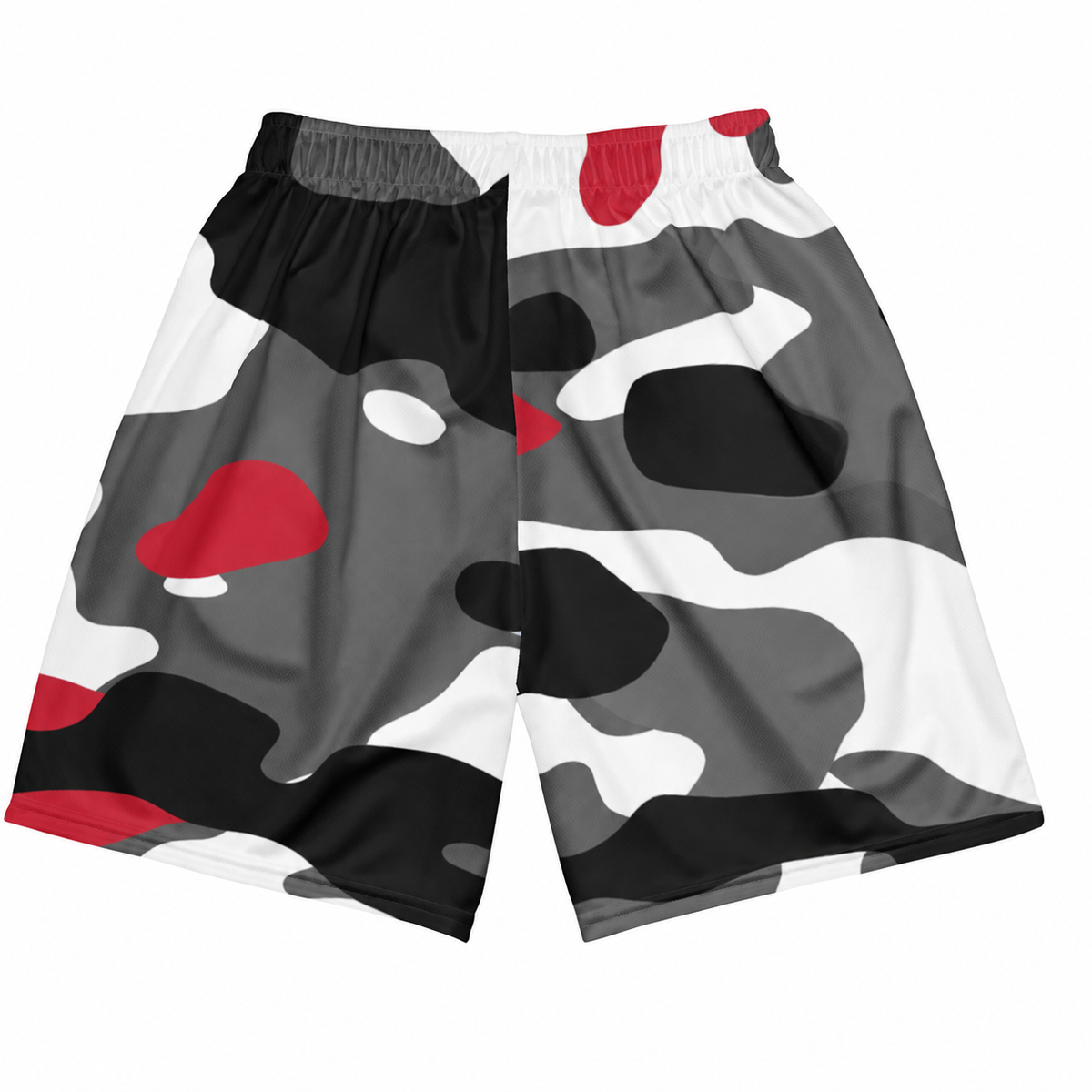 Rebranded Studios Classic Camo Air Jordan 9 OG Space Jam Mesh Shorts - back