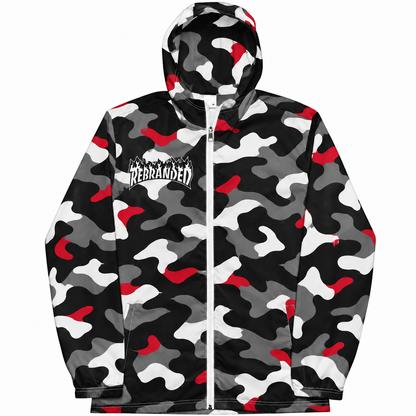 Rebranded Studios Contour Camo Air Jordan 9 OG Space Jam Windbreaker - front