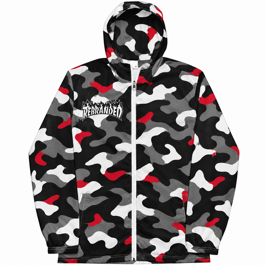 Rebranded Studios Contour Camo Air Jordan 9 OG Space Jam Windbreaker - front