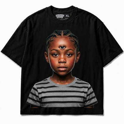 Rebranded Studios The Third Eye Air Jordan 8 Chrome Graphic T-Shirt