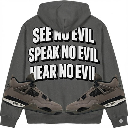 See No Evil (Air Jordan 4 Cave Stone) Hoodie